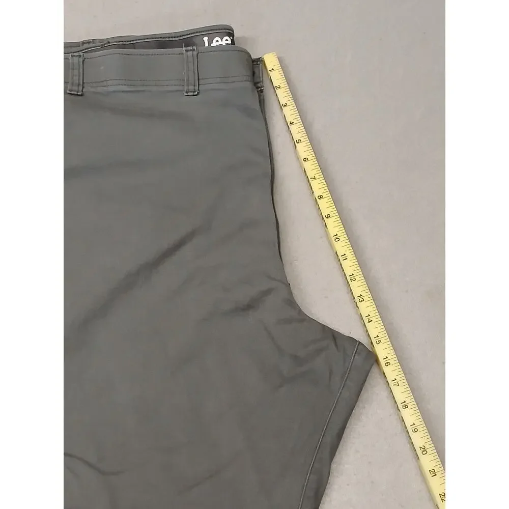 Lees (58x32) Gray Extreme Motion Relaxed Taper Stretch Pants